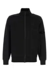 Moncler High Collar Long Sleeve Casual Jacket In Black