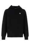 Moncler Black Cotton Sweatshirt In 999