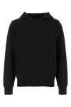 Moncler Black Cotton Sweatshirt In Gray