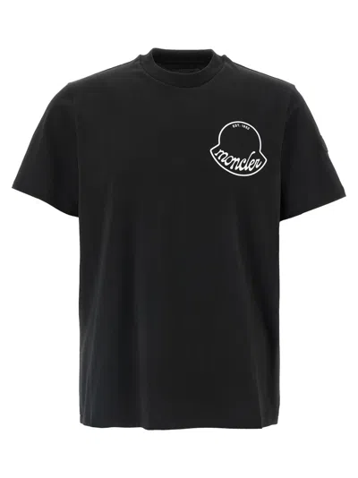 Moncler Archive Line Logo T Shirt In Multi