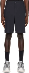 Moncler Black Day-namic Shorts In 999 Black