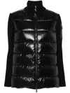 Moncler Suyen Long Down Jacket In Black