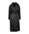 Moncler Black Down Jacket In Black