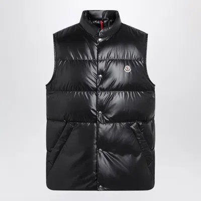 Moncler Black Down-filled Restigo Waistcoat