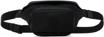 Moncler Black Durance Pouch In 999 - Black