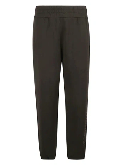 Moncler Black Embroidered Trousers