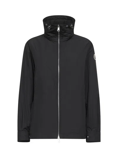 Moncler Black Enette Hooded Short Parka