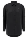 Moncler X Edward Enninful Shirt In Black