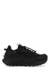 Moncler Trailgrip Gtx Leather Sneaker In Black