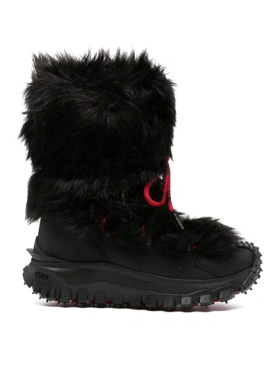 Moncler Grenoble Shoes In Black