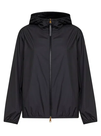 Moncler Black Fegeos Hooded Windbreaker