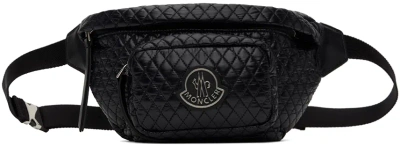 Moncler Black Felicie Belt Bag In 999 Black