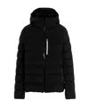 Moncler Black Filled Down Jacket In Black
