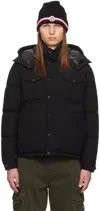 MONCLER BLACK FORNAS DOWN JACKET