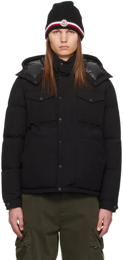 MONCLER BLACK FORNAS DOWN JACKET