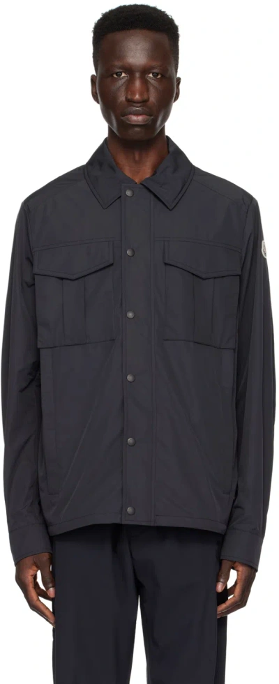 Moncler Black Frema Jacket In 999 Black