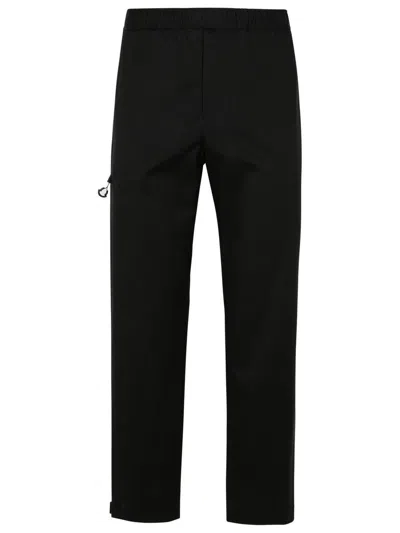 Moncler Black Gabardine Trousers