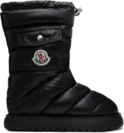 MONCLER BLACK GAIA DOWN BOOTS