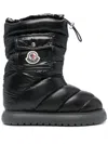 Moncler Gaia Pocket Mid Snow Boots In Black