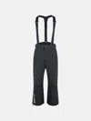 Moncler Black Gore-tex Ski Overalls In Black