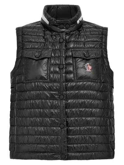 MONCLER BLACK GUMIANE VEST