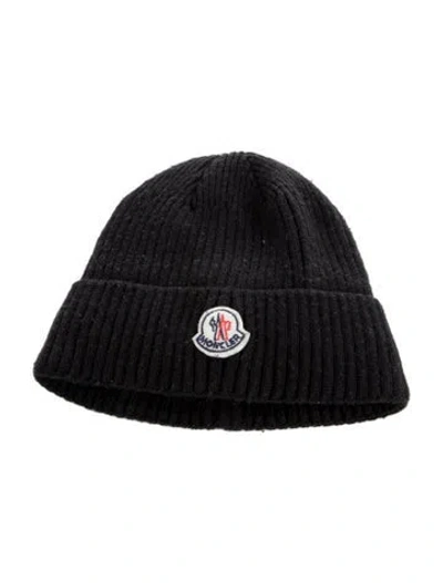 Pre-owned Moncler Black Hat