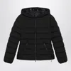 Moncler Herbes Hooded Padded Jacket In Black