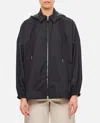 Moncler Logo Patch Windbreaker Jacket