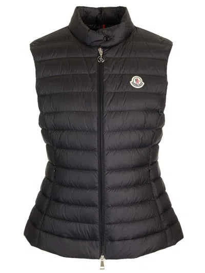 Moncler Igens Slim Down Vest In Black