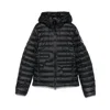 Moncler Down Jacket In Black