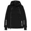 Moncler Staz Tech Gore-tex Ski Jacket In Black
