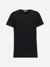 Moncler Logo-print Cotton-jersey T-shirt In Black