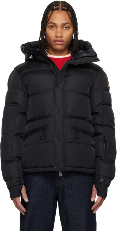 Moncler Grenoble Kasanka Hooded Down Ski Jacket Clothing In Black