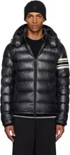 Moncler Landre Tech Down Jacket In Black