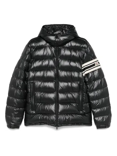 MONCLER BLACK  'LANDRE' DOWN JACKET WITH HOOD