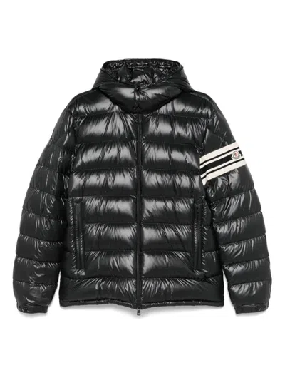 MONCLER MONCLER BLACK  'LANDRE' DOWN JACKET WITH HOOD