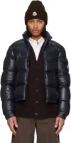 Moncler Black Levitha Short Down Jacket In Black