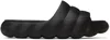 Moncler Beach Sandals Lilo Elastane In 999 Black