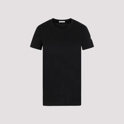 Moncler Black Logo Cotton T-shirt