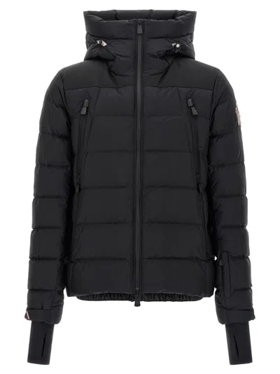 MONCLER BLACK LOGO DOWN JACKET