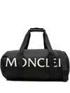 Moncler Duddle Gym Weekeng Black Polyamide Tote Bag In Black