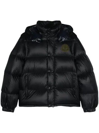 Moncler Black Logo Patch Jacket