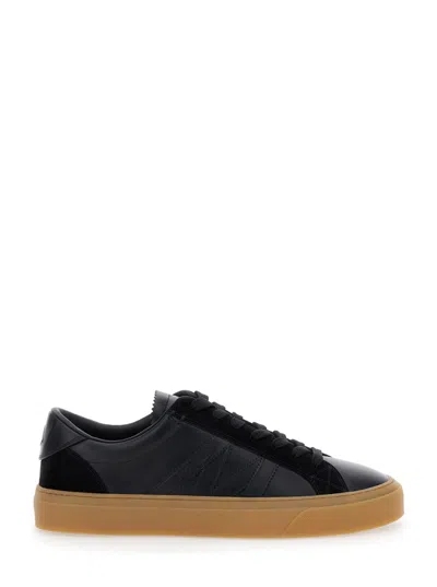 Moncler Black Low Top Sneakers