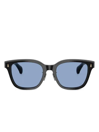 Moncler Black Metrope Square Frame Sunglasses