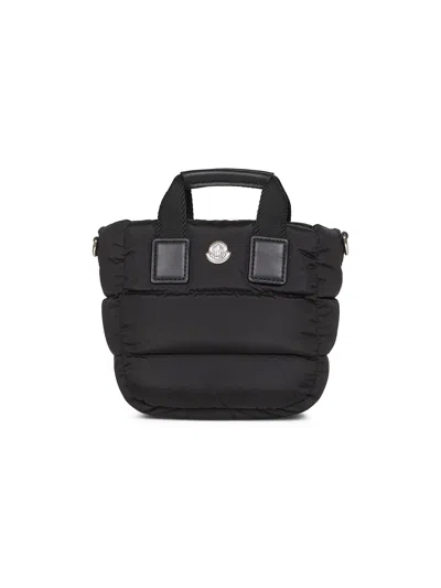 Moncler Black Micro Caradoc Tote Bag