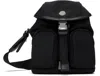 Moncler Functional Polyester Backpack With Multiple Pockets In 999 Black