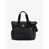 Moncler Black Mommy Shell Tote Bag In Black