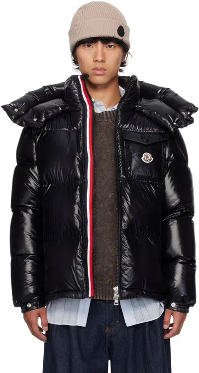 MONCLER BLACK MONTBELIARD DOWN JACKET