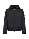 Moncler Black Monteynard Hooded Short Down Jacket