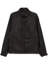 Moncler Jacket Lightweight High Collar In Black